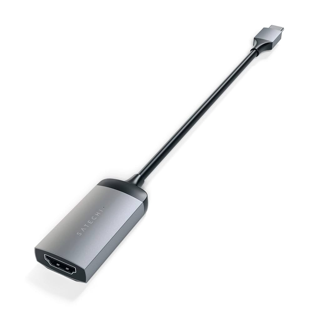 Amazon.com: Satechi USB C to HDMI Adapter 4K (60Hz), USB C